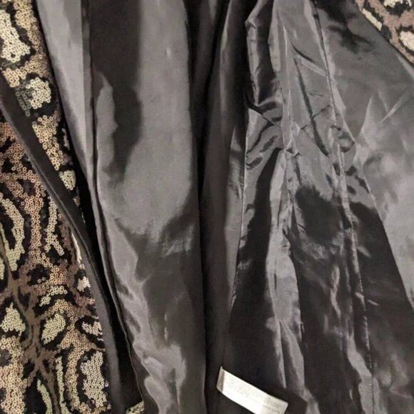 Eloquii | Sequin Leopard Jacket - Picture 8 of 15